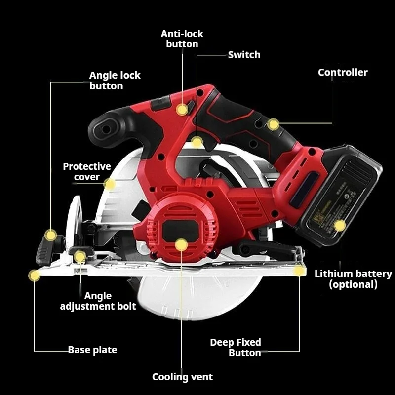 Power Tools In Electrical - آلة قطع كهربائية لاسلكية تعمل ببطارية