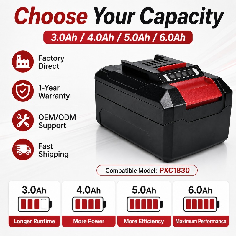 بطارية ليثيوم أيون بديلة 18 فو - مراجعة Power Xchange Tools وسعره